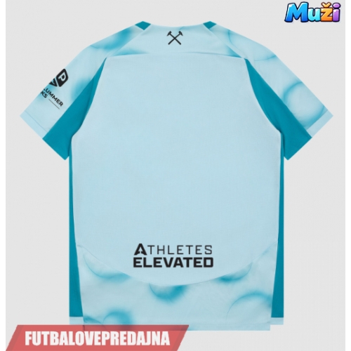 Lacne Muži Futbalové dres West Ham United 2026-27 Krátky Rukáv - Tretina